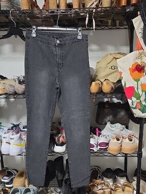 H&M Charcoal Gray High-Rise Jeggings